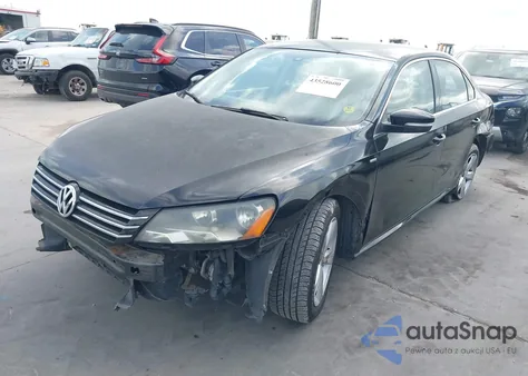 2014 Volkswagen Passat 1.8T Wolfsburg Edition from USA, damaged, VIN 1VWAT7A32EC034828